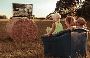 kids watching tv
